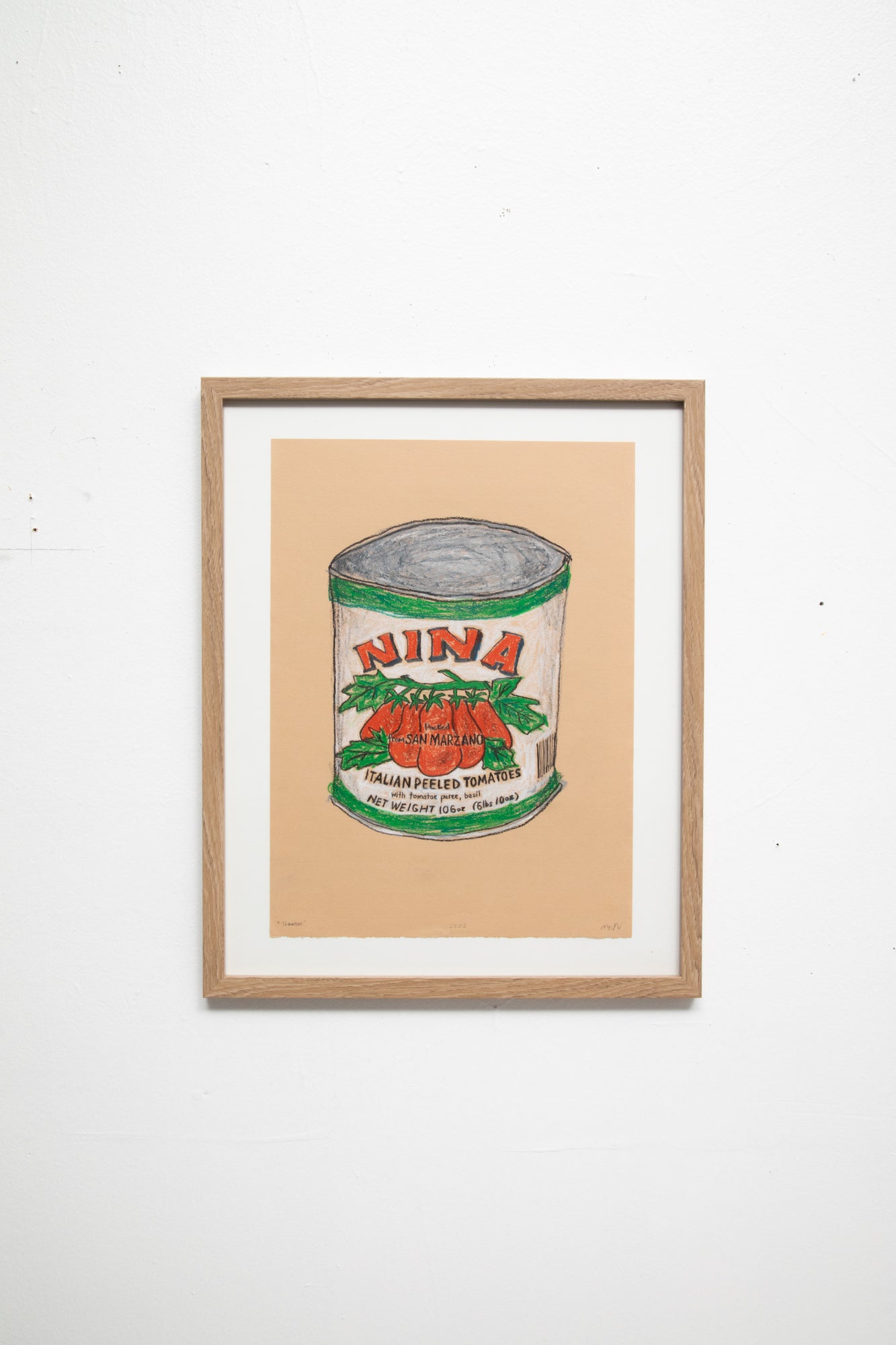 Art Problems (SAN MARZANOS 16x20” Framed)