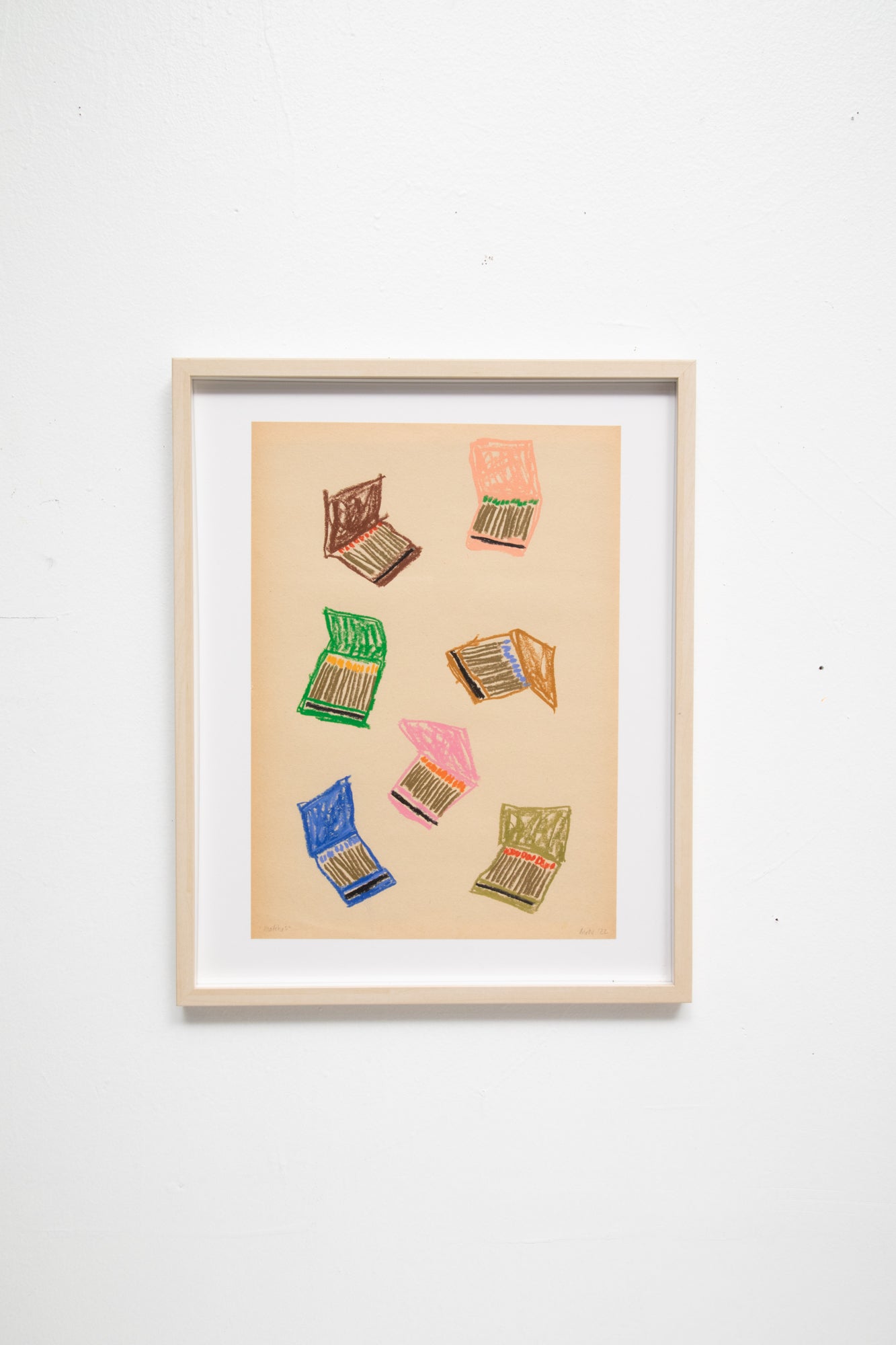 Art Problems (MATCHES 16x20” Framed)