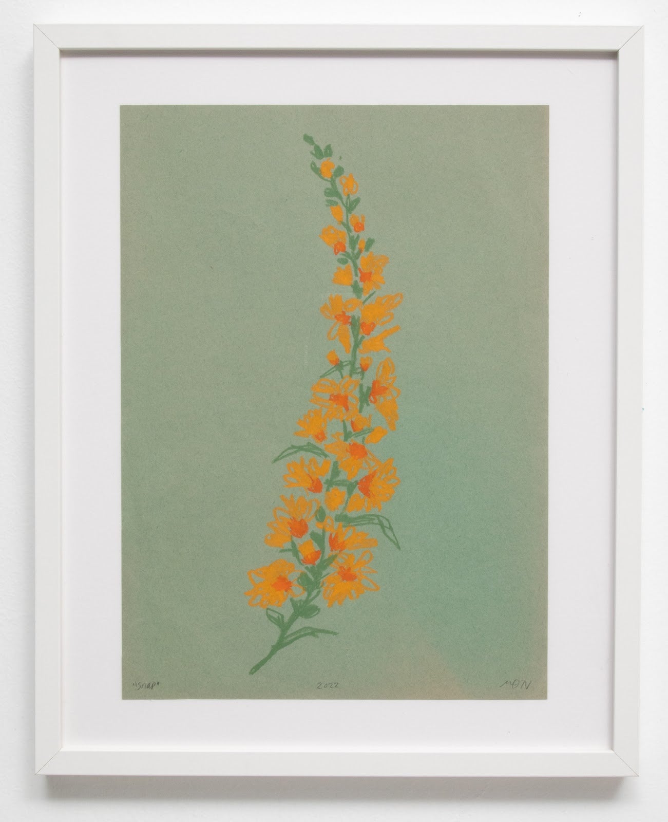 Art Problems (SNAPDRAGON #3 16x20” Framed)