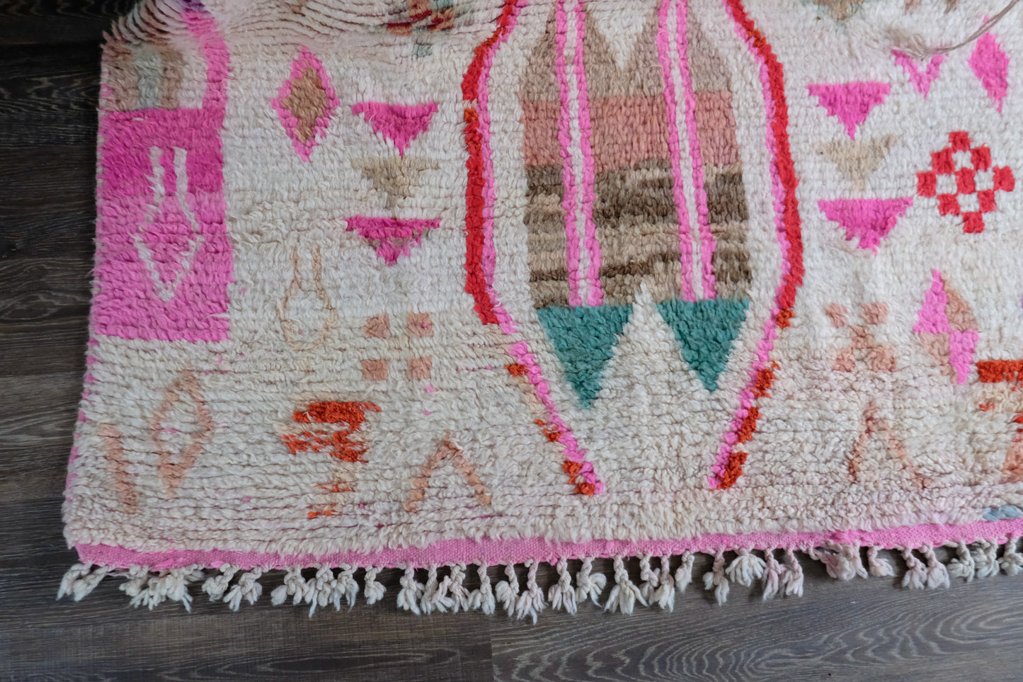 Moroccan Mrirt Beni Ourain Rug (5'4 x 9')