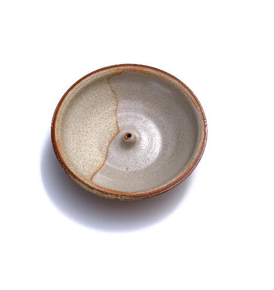 Stoneware Incense Burner - Celadon