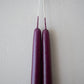 Taper Candles - Pair Magenta