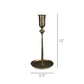 Percy Candlestick, Brass - Lrg