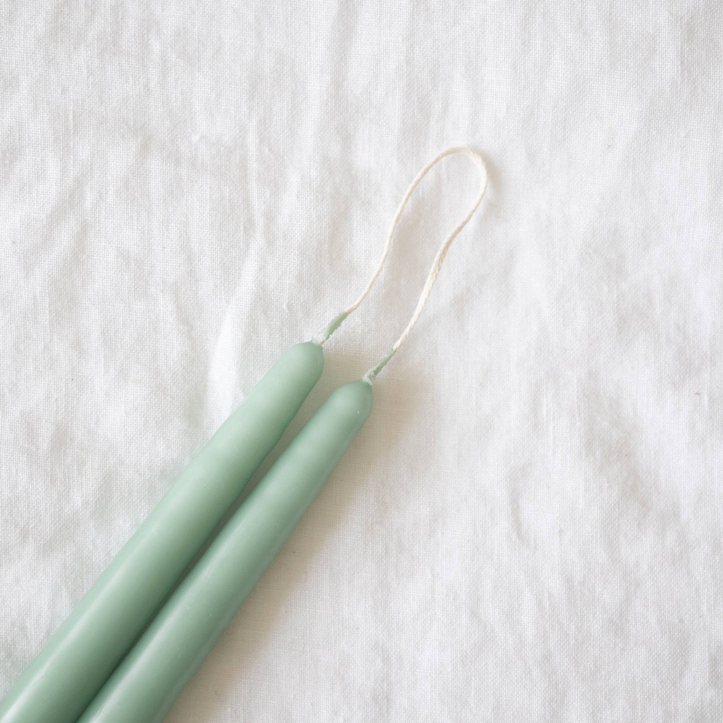 Taper Candles - Pair Sage