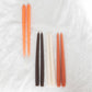 Taper Candles - Pair TERRACOTTA