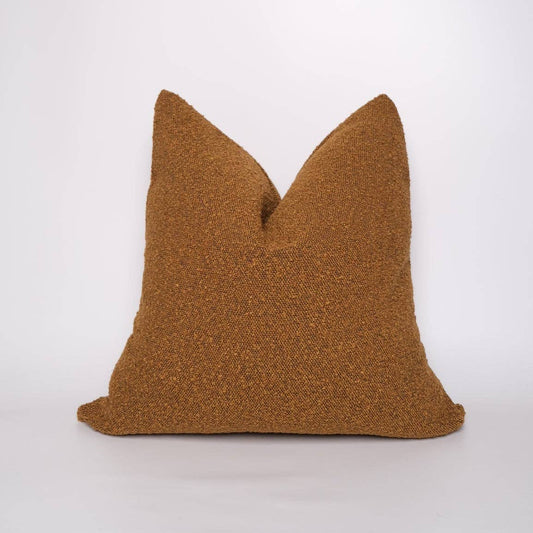 Boucle Pillow: Mustard