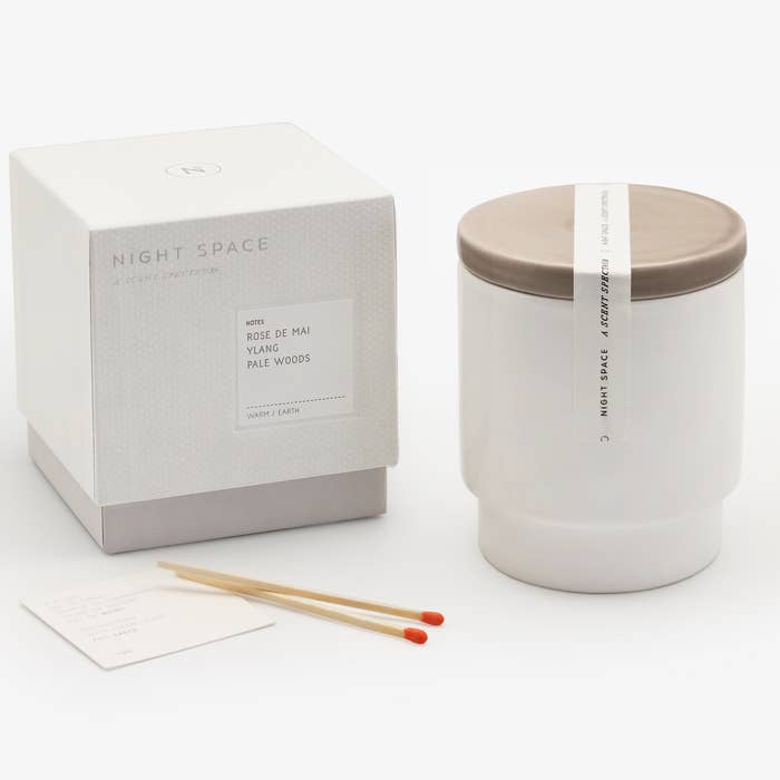 Night Space Candle - Taupe
