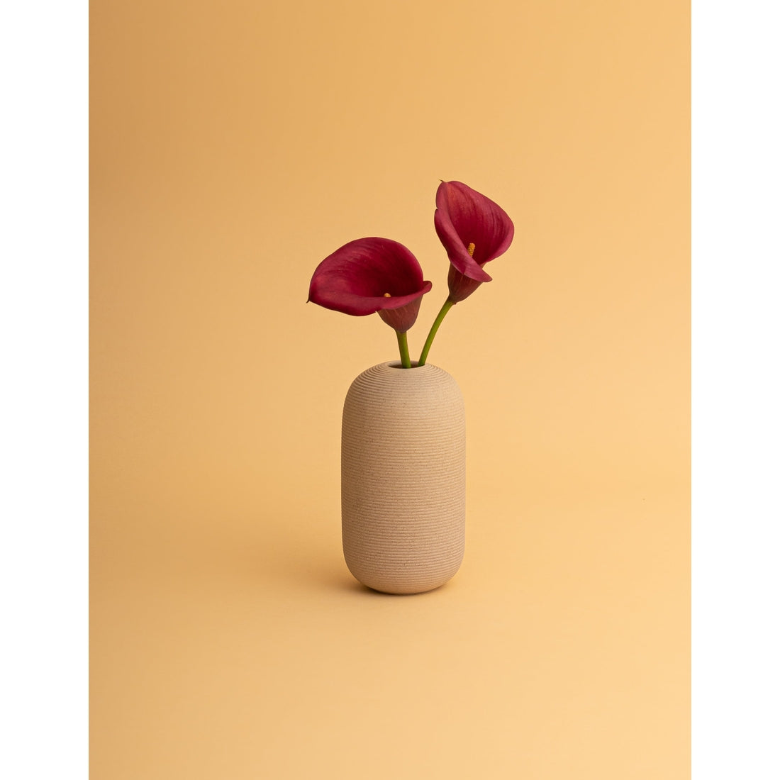 Skinny Neck Vase | Natural Clay