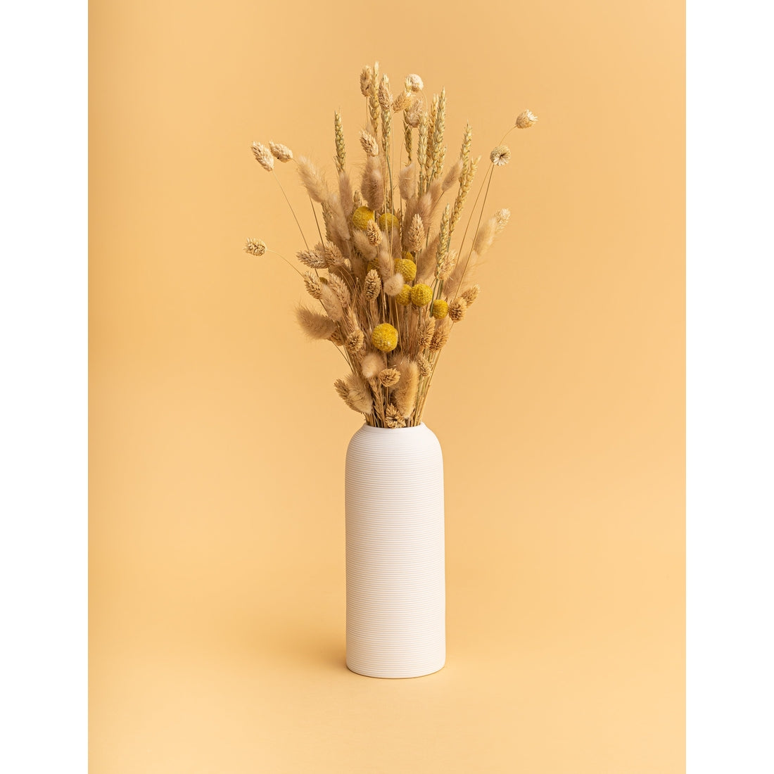 Tall Twin Vase | Matte White